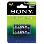 Ficha técnica e caractérísticas do produto Pilha Alcalina Sony AA AM3 - 2 Unidades
