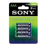 Ficha técnica e caractérísticas do produto Pilha Alcalina Sony AAA AM4 - 4 Unidades