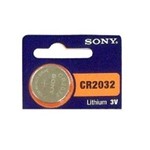 Pilha Botão Sony - CR2032 - 3V Lítio