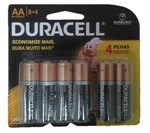 Ficha técnica e caractérísticas do produto Pilha Duracell Aa 8+4 - Duracell