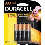 Ficha técnica e caractérísticas do produto Pilha Duracell Aaa Pack C/ 4 Unidades - Mn2400b4