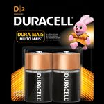 Ficha técnica e caractérísticas do produto Pilha Duracell D|2 Com 2 Un