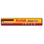 Ficha técnica e caractérísticas do produto Pilha Kodak Alcalina Max AA Embalagem com 24 Unidades