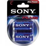 Ficha técnica e caractérísticas do produto Pilha Sony Am2-B2D C Alcalina