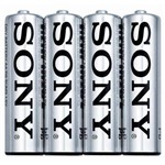 Ficha técnica e caractérísticas do produto Pilha Zinco Carbono Aa Shrink com 4 Ultra Heavy Duty Sum3-nup4a Sony