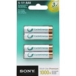 Pilhas Recarregáveis Sony Cicle Energy AAA