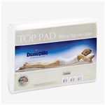 Ficha técnica e caractérísticas do produto Pillow Top Látex Natural Top Pad Casal 88x138x03 Cm Dunlopillo - Branco