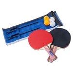 Ficha técnica e caractérísticas do produto Ping Pong Set 2 Raquetes Dupla Face 4 Bolinhas 410150 NTK - Selecione=Único