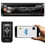 Ficha técnica e caractérísticas do produto Pioneer - Cd Player Pioneer Deh-x500br C Karaokê, Bluetooth Smart Sync