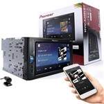 Ficha técnica e caractérísticas do produto Pioneer MVH-A208VBT Multimídia Receiver 2 Din Bluetooth Tela 6,2" Entrada USB, Câmera de Ré e Auxili