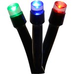 Pisca 300 Lâmpadas LED Colorido Fio Verde 110V - Orb Christmas