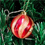 Ficha técnica e caractérísticas do produto Pisca Musical 10 Lâmpadas LED Bola de Natal - Christmas Traditions