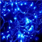 Pisca Pisca Azul de Led Natal Natalino 100 Lampadas Led Enfeite para Decoracao