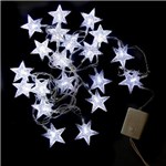 Ficha técnica e caractérísticas do produto Pisca Pisca De Estrelas Com Led Branco 20 Lampadas Natal (Ch3476)