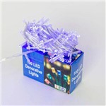Ficha técnica e caractérísticas do produto Pisca Pisca de Natal 100 Lâmpadas Azul