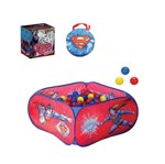 Ficha técnica e caractérísticas do produto Piscina Bolinhas Brinquedo Infantil Superman + 100 Bolinhas