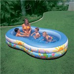 Ficha técnica e caractérísticas do produto Piscina Familiar Lagoa do Paraíso 572L Ref.: 56490 - Intex