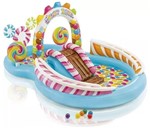 Ficha técnica e caractérísticas do produto Piscina Infantil Playground Candy Zone Aquático - Intex 5714