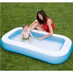 Ficha técnica e caractérísticas do produto Piscina Infantil Retangular 102L - Ref.: 57403 - Azul - Intex