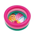 Ficha técnica e caractérísticas do produto Piscina Inflável Barbie Little Fish Praia 68L 7670-5 Mattel