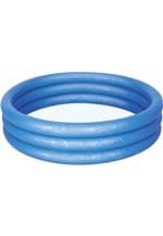 Ficha técnica e caractérísticas do produto Piscina Inflável Play 3 Anéis 140 L Azul