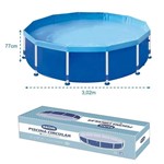 Ficha técnica e caractérísticas do produto Piscina Mor Circular 5500 Litros Azul - 1008
