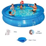 Piscina Splash Fun 4600l Combo 127v Mor