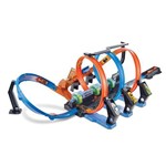 Ficha técnica e caractérísticas do produto Pista e Veículo - Hot Wheels - Corkscrew Crash - Mattel