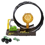 Ficha técnica e caractérísticas do produto Pista Hot Wheels Monster Trucks Looping GKY00 Mattel
