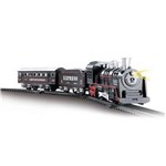 Ficha técnica e caractérísticas do produto Pista Trem Locomotiva com Som e Luz - Dm Toys