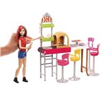 Ficha técnica e caractérísticas do produto Pizzaria Barbie Mattel 3 é Demais