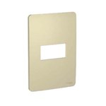 Ficha técnica e caractérísticas do produto Placa 4X2 1 Posto Horizon Gold Schneider