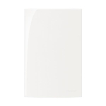 Ficha técnica e caractérísticas do produto Placa 4x2 Cega Branco Sleek Margirius