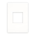 Ficha técnica e caractérísticas do produto Placa 4x2 2 Postos Arteor Quadrados White Legrand