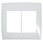 Ficha técnica e caractérísticas do produto Placa 4x4 3 3 Postos Branco Gloss Pialplus Pial Pial