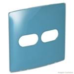 Ficha técnica e caractérísticas do produto Placa 4x4 1 1 Posto Horizontal Blue Gloss Nereya Pial