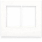Ficha técnica e caractérísticas do produto Placa 4x4 6 Postos Arteor Quadrado White Legrand