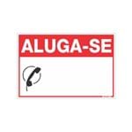 Ficha técnica e caractérísticas do produto Placa "Aluga-se" 20x30cm