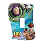 Ficha técnica e caractérísticas do produto Placa de Interruptor Toy Story - Sem Interruptor - Branco