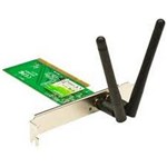 Ficha técnica e caractérísticas do produto Placa de Rede 300Mbps Wireless PCI Adapter - TL-WN851ND