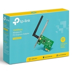 Ficha técnica e caractérísticas do produto Placa de rede (Adaptador) TP-Link Wireless N150Mpbs TL-WN781ND PCI Express