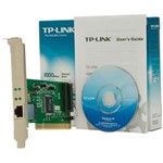 Ficha técnica e caractérísticas do produto Placa de Rede Gigabit 10/100/1000 Mbps PCI TP-Link Tg-3269