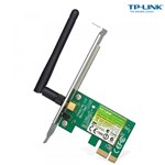 Ficha técnica e caractérísticas do produto Placa de Rede PCI Express Wireless 150Mbps TL-WN781ND - TP-Link