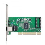 Ficha técnica e caractérísticas do produto Placa de Rede PCI Gigabit Realtek 10/100/1000Mbps TG-3269 - TP-Link