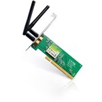 Ficha técnica e caractérísticas do produto Placa de Rede PCI Wifi 300mtp-link Tl-wn851nd