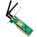 Ficha técnica e caractérísticas do produto Placa de Rede TP-Link PCI Wireless TL-WN851ND