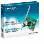 Ficha técnica e caractérísticas do produto Placa de Rede TP-LINK TG-3468 PCI-E 10/100/1000