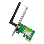 Ficha técnica e caractérísticas do produto Placa de Rede TP-Link Wireless 150Mbps PCI Express TL-WN781ND 0152502203