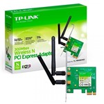 Ficha técnica e caractérísticas do produto Placa de Rede Wireless PCI Express N 300Mbps TL-WN881ND - TP-Link - Tp Link