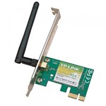 Ficha técnica e caractérísticas do produto Placa de Rede Wireless PCI-Express N 150Mbps TL-WN781ND - TP-Link - TP-Link